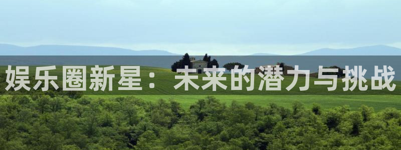 太阳成集团tyc9728：娱乐圈新星：未来的潜力与挑战