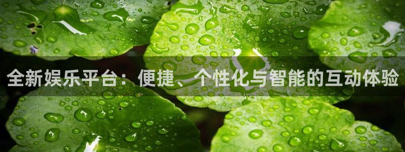 太阳成集团tyc9728：全新娱乐平台：便捷、个性化与智能的互动体验